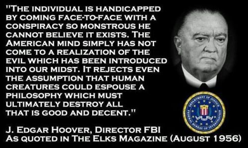 FBI hoover